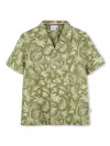 Bosswear Hemd Mit Print In Grün