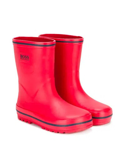 Bosswear Kids' Rain Boots In Red