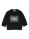 Bosswear Raised-logo Sweatshirt In Black