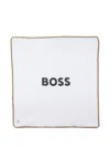 Bosswear Reversible Logo Blanket In Brown