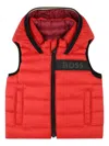 Bosswear Reversible Padded Gilet In Red