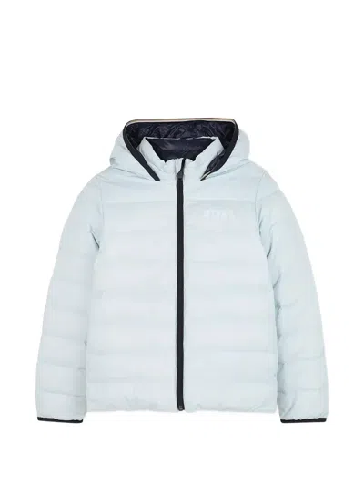 Bosswear Kids' Reversible Padded Jacket In Blue