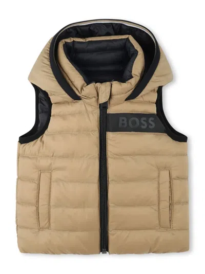 Bosswear Babies' Reversible Vest In Black