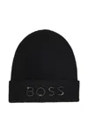 Bosswear リブ ビーニー In Black