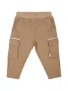 Bosswear Ribbed-waistband Trousers In Neutrals