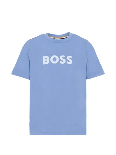Bosswear Kids' Short-sleeve Logo T-shirt In Multi