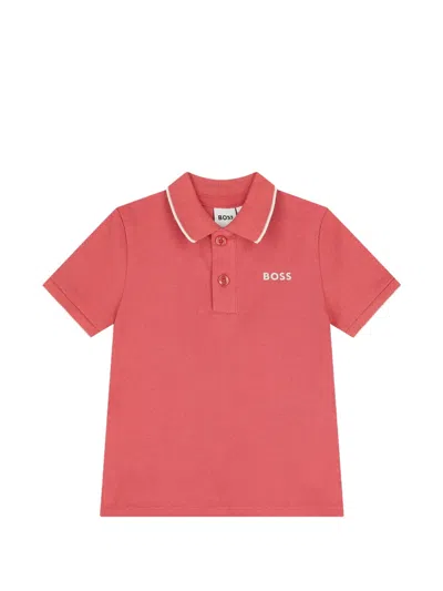 Bosswear Babies' Short-sleeve Polo Shirt In Red