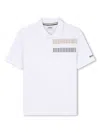 Bosswear Short-sleeve Polo Shirt In Weiss
