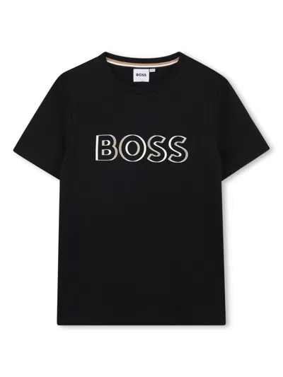 Bosswear Kids' Short-sleeve T-shirt In Black