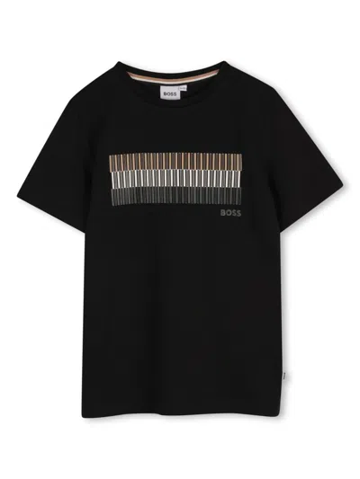 Bosswear Kids' Short-sleeve T-shirt In Black