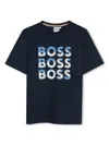 Bosswear Short-sleeve T-shirt In Blue