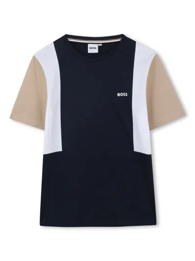Bosswear Kids' Short-sleeve T-shirt In Blue