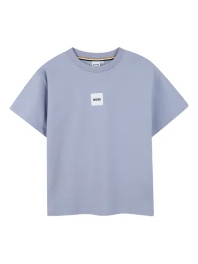 Bosswear Kids' Short-sleeve T-shirt In Purple