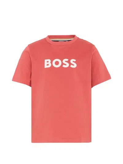 Bosswear Kids' Short-sleeve T-shirt In Red