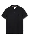 Bosswear Short-sleeved Polo Shirt In Black