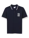 Bosswear Short-sleeved Polo Shirt In Blue