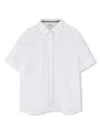 Bosswear Short-sleeved Shirt In Weiss