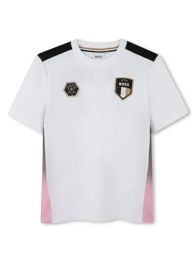 Bosswear Kids' Short-sleeved T-shirt In White