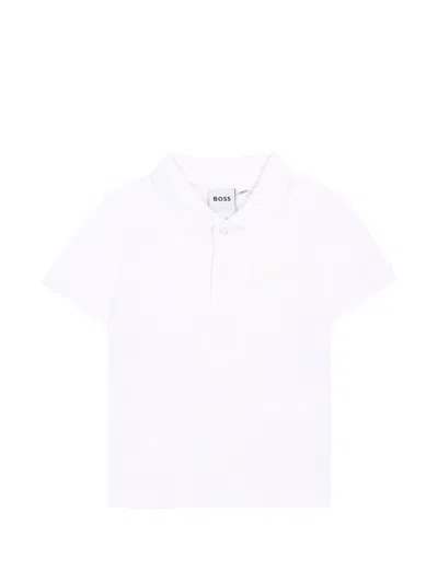 Bosswear Babies' Short-sleeves Polo Shirt In White