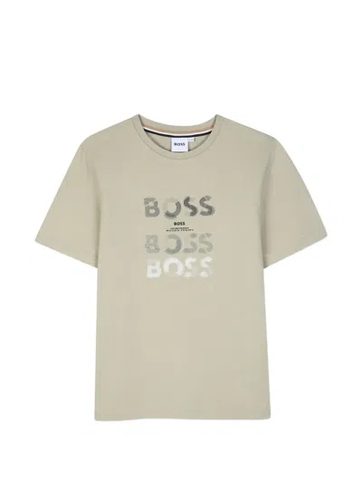 Bosswear Kids' Short-sleeved T-shirt In Green