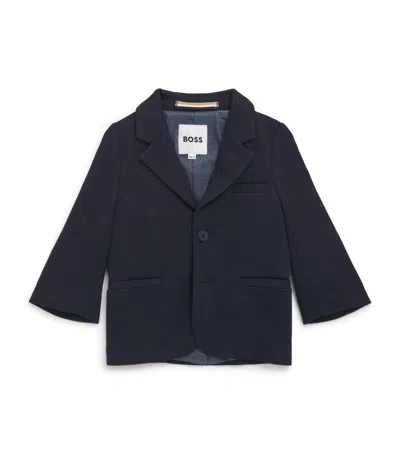 Bosswear Kids' Single-breasted Blazer In Black