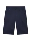 Bosswear Kids' Stretch-cotton Chino Shorts In Blue