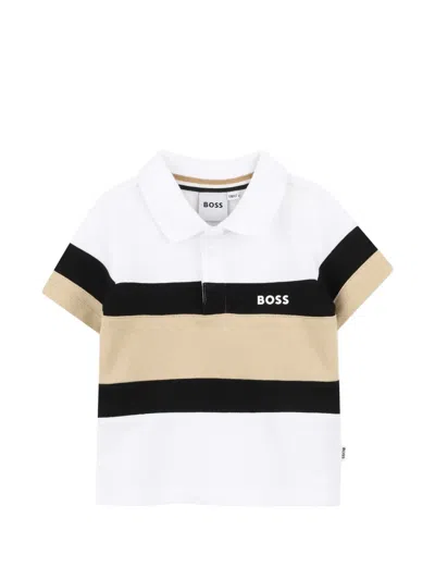 Bosswear Babies' Striped Polo Shirt In Multi