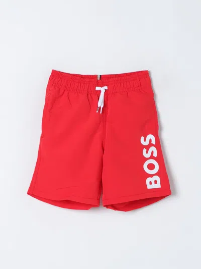 Bosswear Swimsuit Boss Kidswear Kids Colour Red