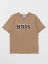 Bosswear T-shirt Boss Kidswear Kids Color Beige