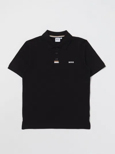 Bosswear T-shirt Boss Kidswear Kids In Black