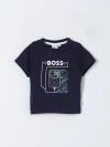BOSSWEAR T恤 BOSS KIDSWEAR 儿童 颜色 蓝色,F40966009