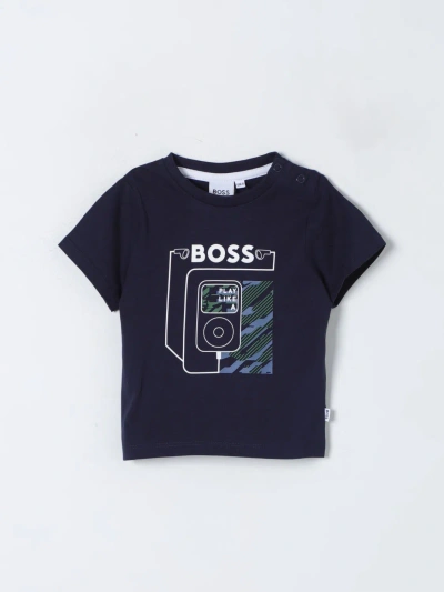 Bosswear T恤 Boss Kidswear 儿童 颜色 蓝色 In Blue
