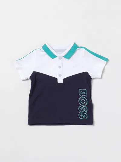 Bosswear T-shirt Boss Kidswear Kids Colour Blue