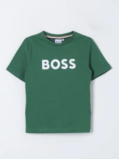 Bosswear T-shirt Boss Kidswear Kids Color Kaki