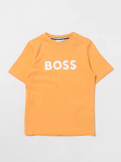 Bosswear T-shirt Boss Kidswear Kids Color Orange