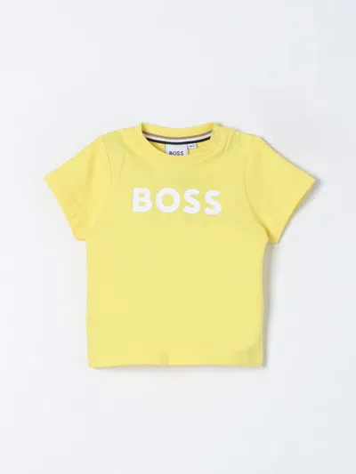 Bosswear T-shirt Boss Kidswear Kids Color Yellow