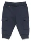 Bosswear Tapered Track Pants In Blue
