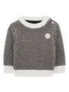 Bosswear Textured Knit Sweater In Black