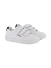 Bosswear Touch-strap Low-top Sneakers In White