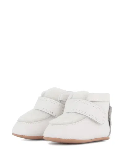 Bosswear Babies' Touch-strap Booties In White