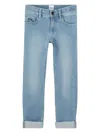 Bosswear Turn-up Jeans In Blue