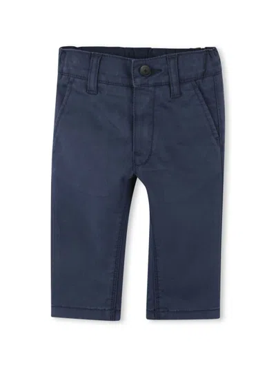 Bosswear Babies' Twill Trousers In Blue