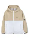 Bosswear Two-tone Bomber Jacket In Neutrals