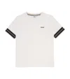 BOSSWEAR BOSS KIDSWEAR WOVEN-TRIM LOGO T-SHIRT (4-16 YEARS)