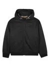 Bosswear Zip-up Bomber Jacket In Black