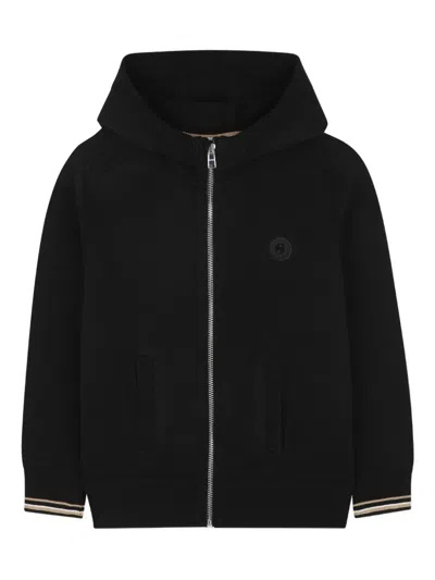 Bosswear Kids' Zip-up Hoodie In Black
