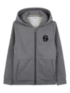 Bosswear Zip-up Hoodie In Gray