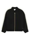 Bosswear Zip-up Raglan-sleeve Sweatshirt In Black