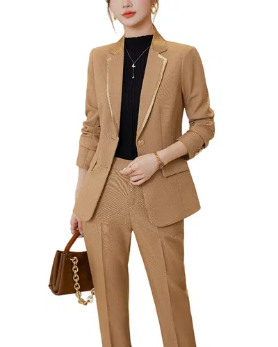 BOSSY CHIC BOSSY CHIC 2PC BLAZER & PANT SET