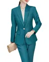 Bossy Chic 2pc Blazer & Pant Set In Blue